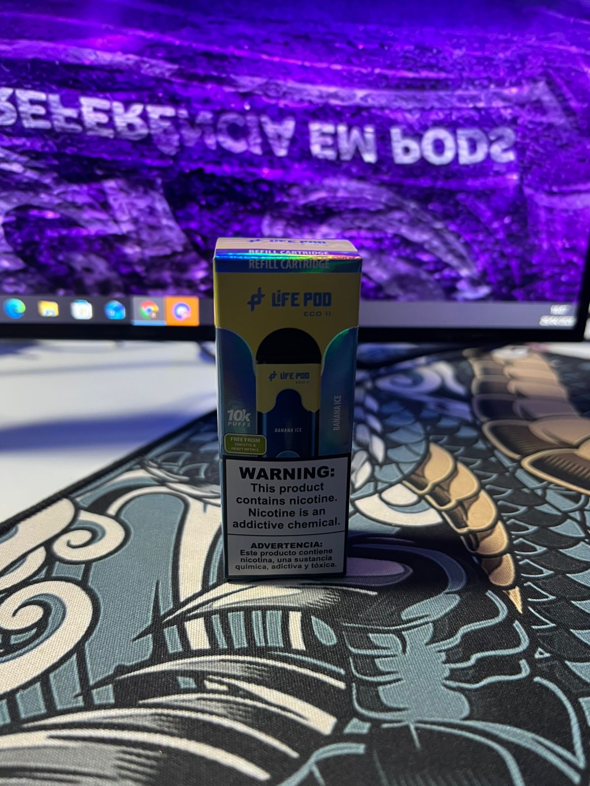 Refil life pod 10.000 puffs