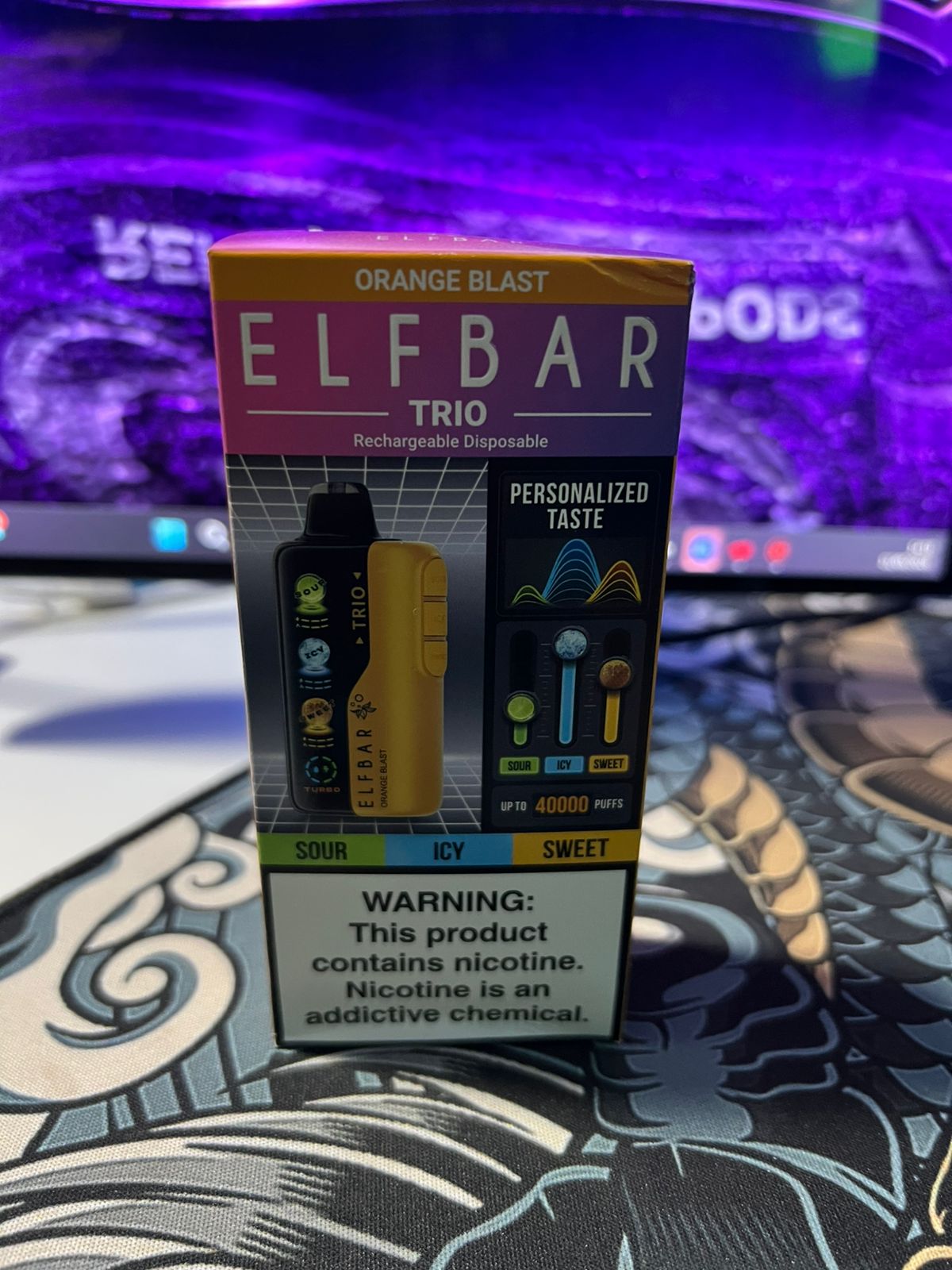 Elfbar trio 40.000 puffs