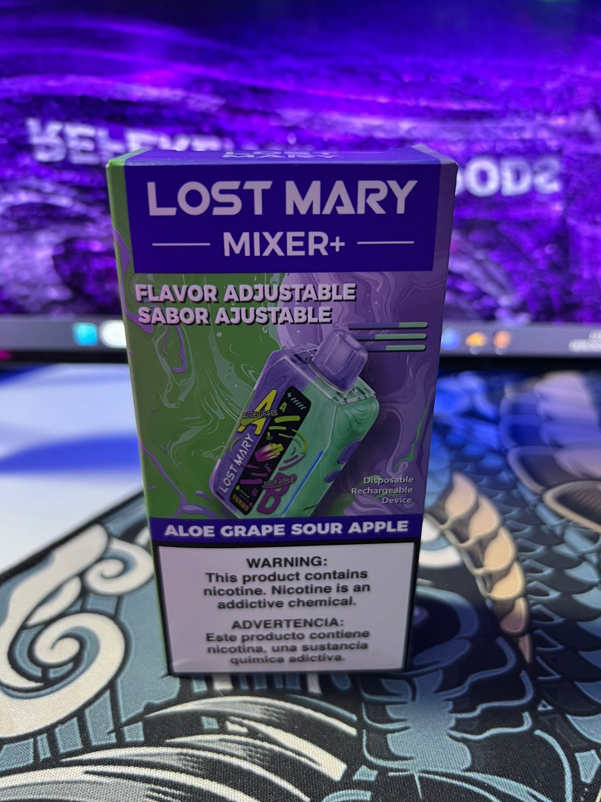 Lost mary mixer 30.000 puffs
