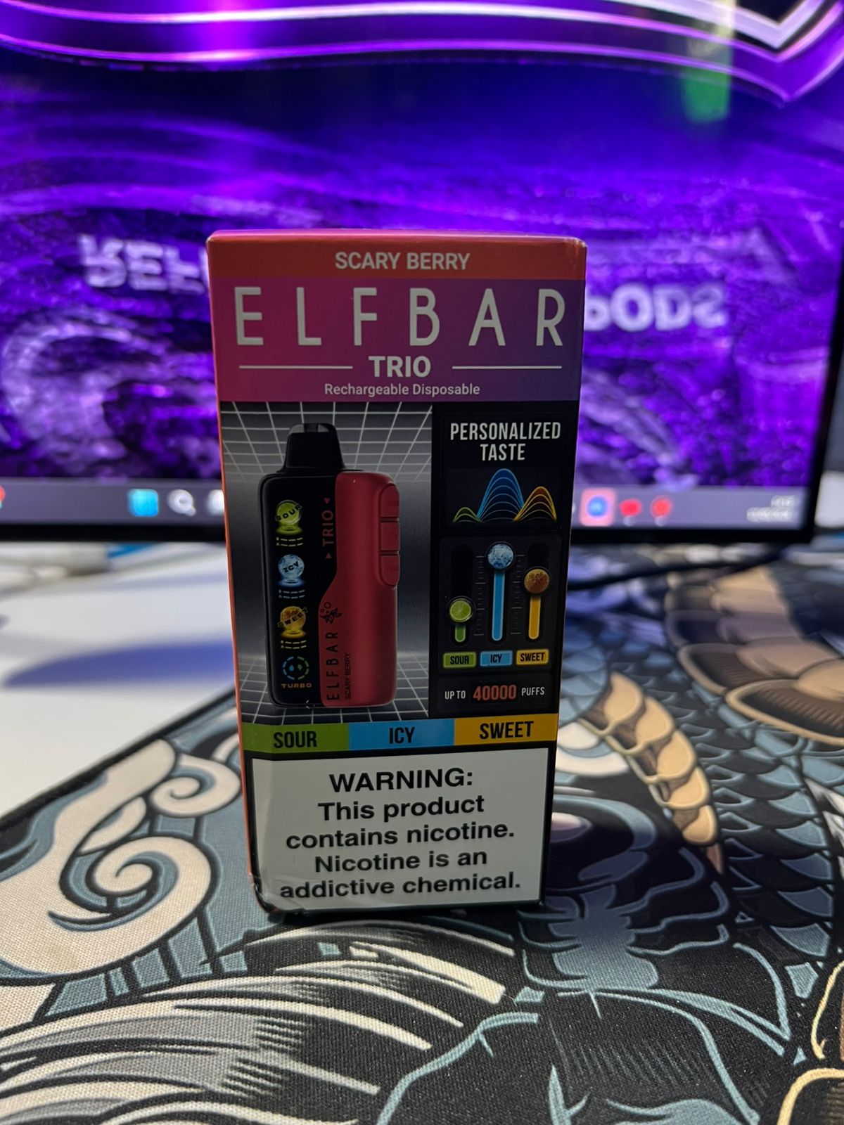 Elfbar trio 40.000 puffs