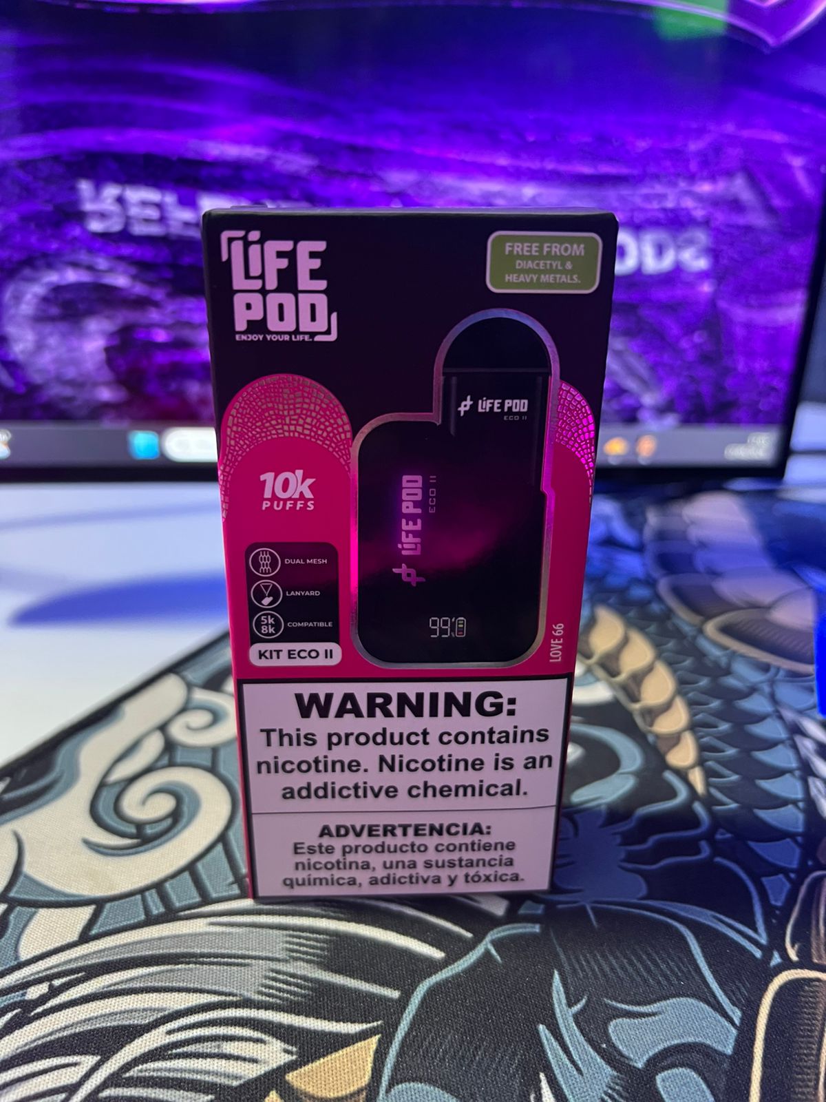Life pod completo capsula + refil