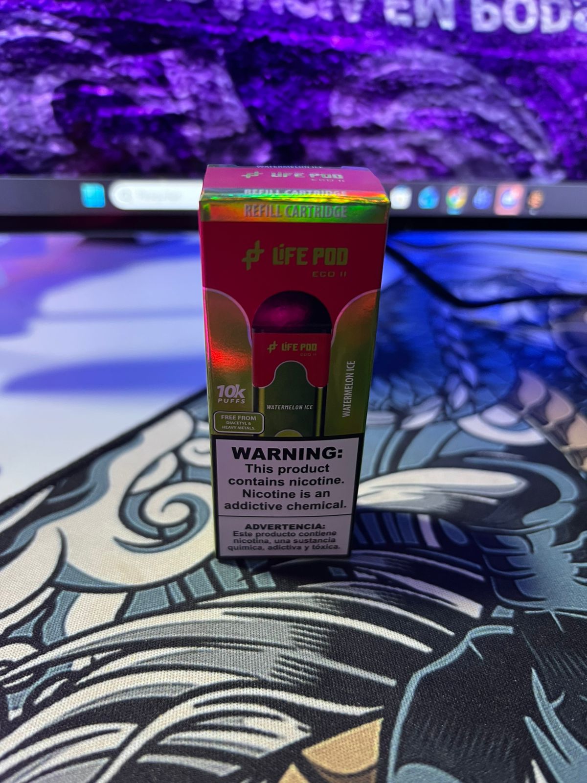 Refil life pod 10.000 puffs